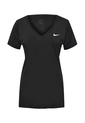 NIKE   W NK DRY TEE VNECK LGD